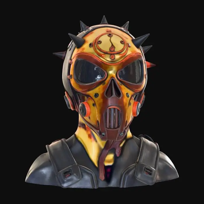 3D model for apocolyptic mask