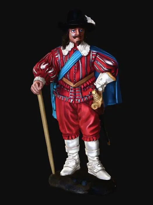 3D model for King Louis Courtier