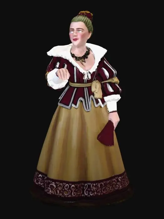3D model for Queen Anne