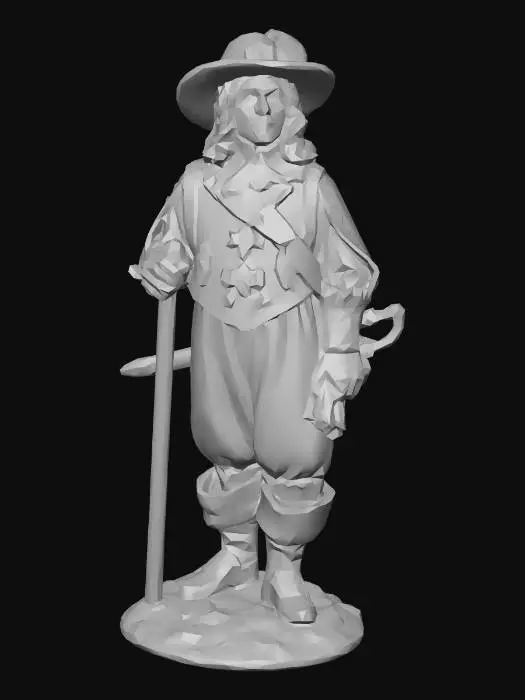 3D model for King Louis XIII