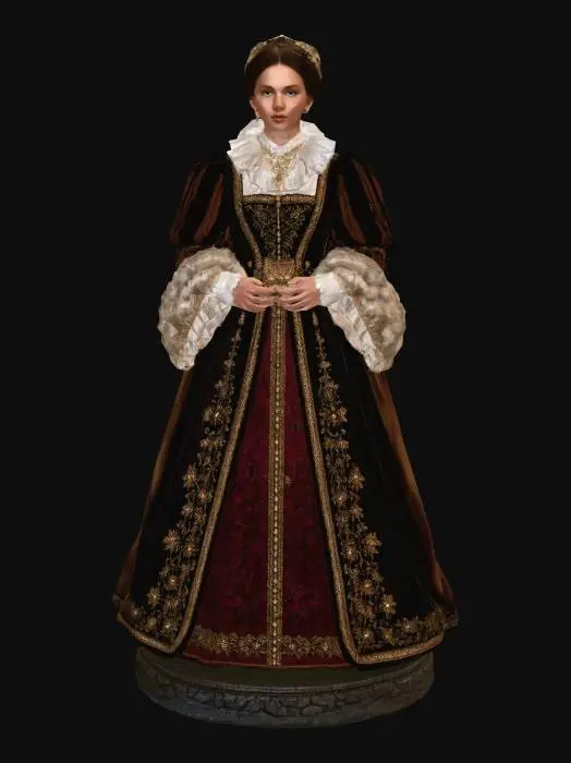 3D model for Marie Antoinette