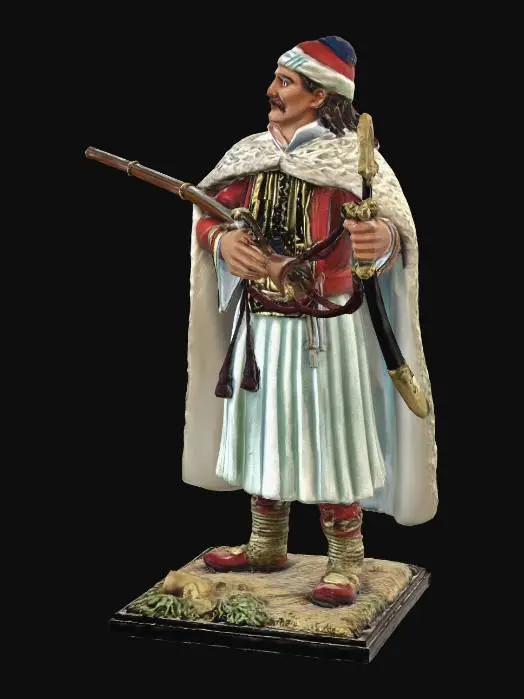 3D model for Οδυσσέας Ανδρούτσος