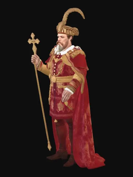 3D model for Louis xiii