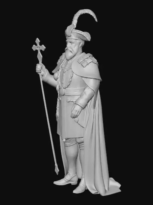 3D model for Louis xiii