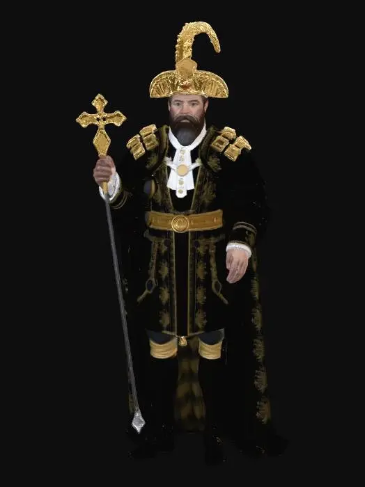 3D model for Louis xiii