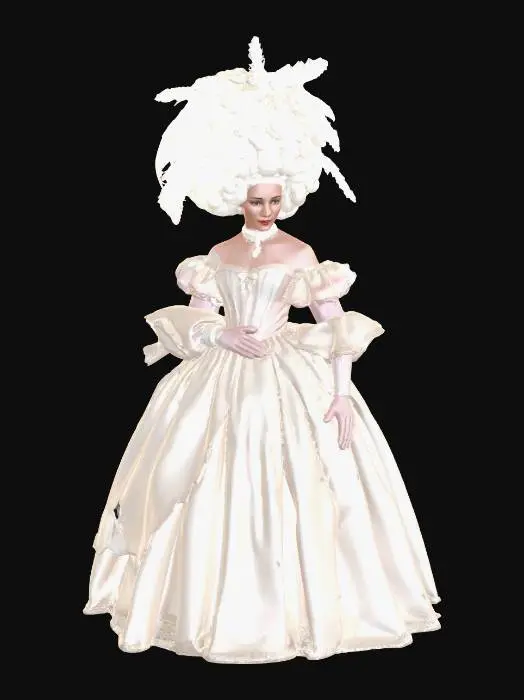 3D model for Marie Antoinette