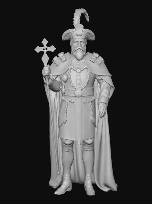 3D model for Louis xiii