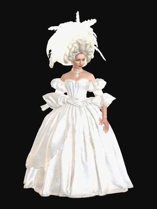 3D model for Marie Antoinette