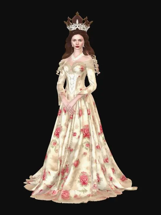 3D model for Empress of French Joséphine 1st wife of Napoleon Bonaparte