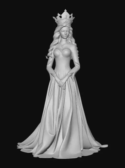 3D model for Empress of French Joséphine 1st wife of Napoleon Bonaparte