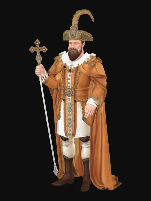 3D model for Louis xiii