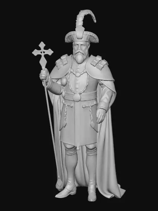 3D model for Louis xiii