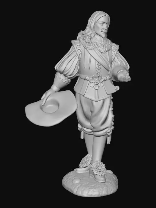 3D model for The Gallant Musketeer