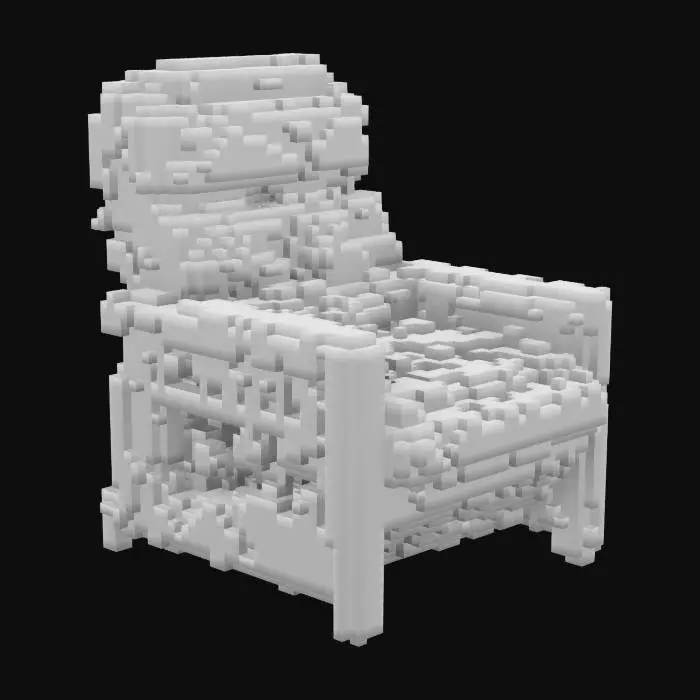 3D model for a realistic 3d model of a 90's style La-z-boy recliner