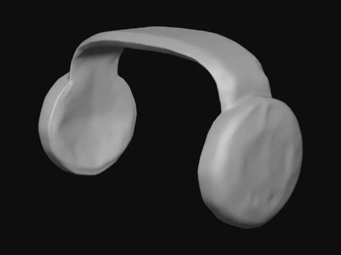 3D model for Crimson Gem Headphones
