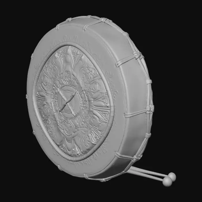3D model for Hand of Harmony Drum
