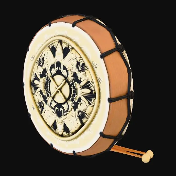 3D model for Hand of Harmony Drum