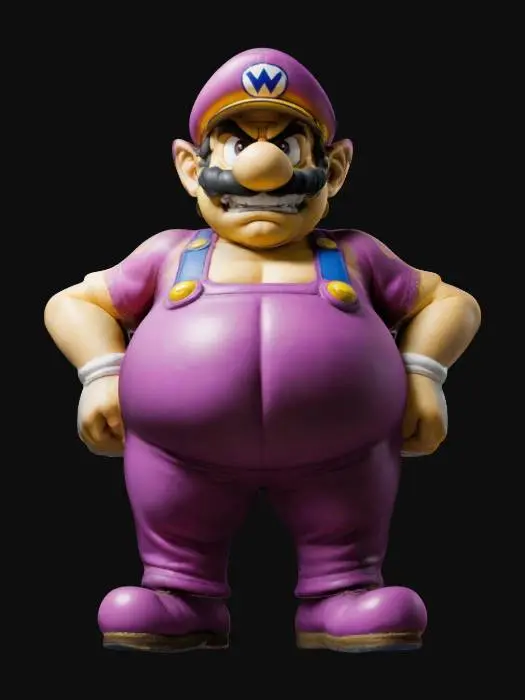 3D model for Wario