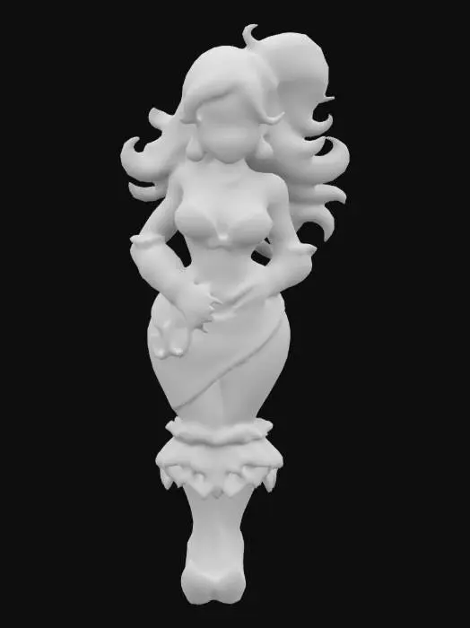 3D model for Miss fortune, shantae style, good proportion