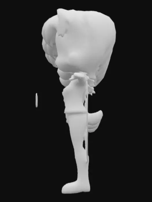 3D model for Character Model Sheet