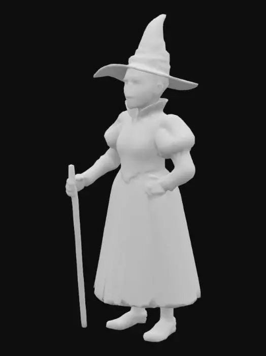 3D model for Wicked Witch of the East (Traditional Style)
