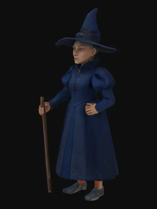3D model for Wicked Witch of the East (Traditional Style)