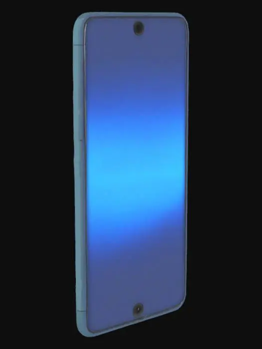 3D model for Je voudrais un modèle 3d de téléphone 