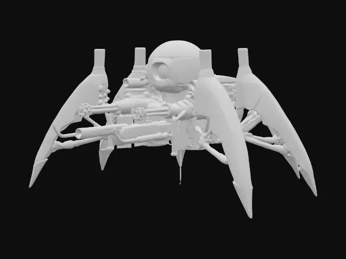 3D model for Spider Mechroid