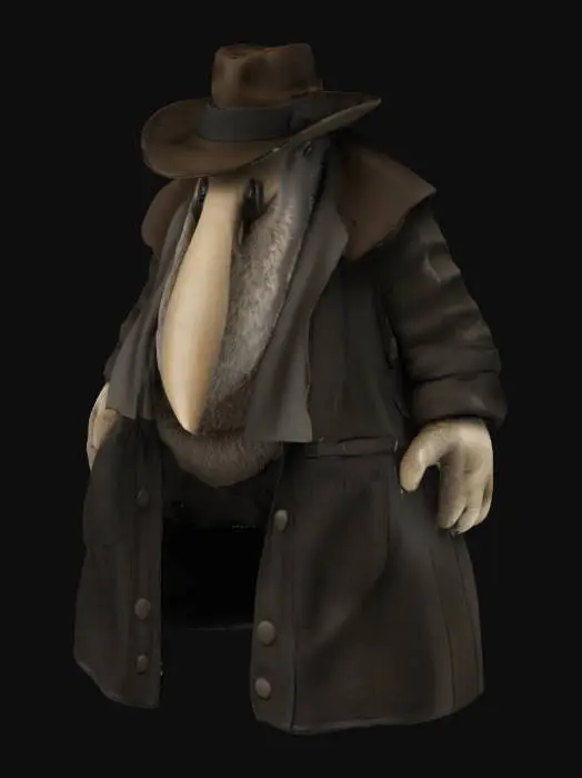 3D model for The Wanderer