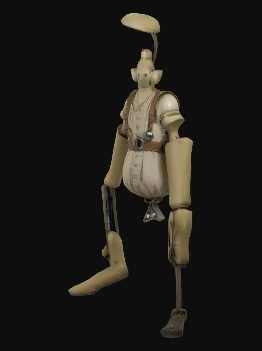 3D model for Steampunk Puppeteer