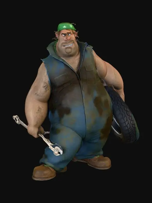 3D model for Grease Monkey Mechanic