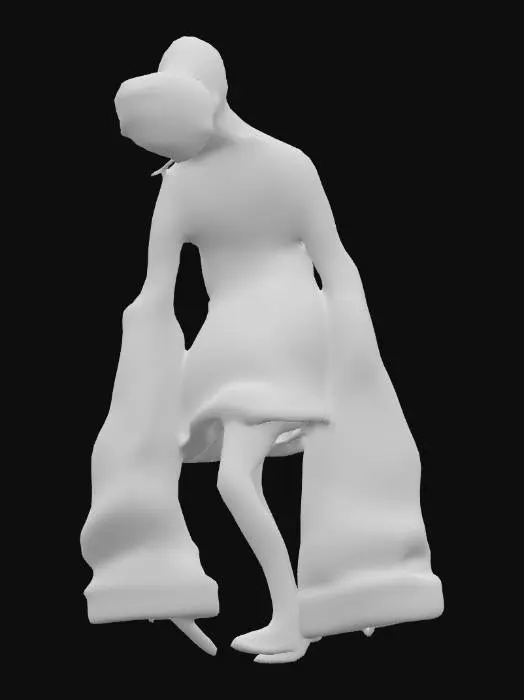 3D model for Silent Nightmare