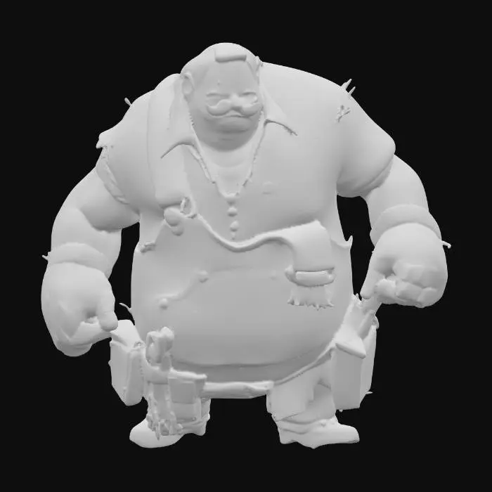 3D model for Mechanical Mustachio