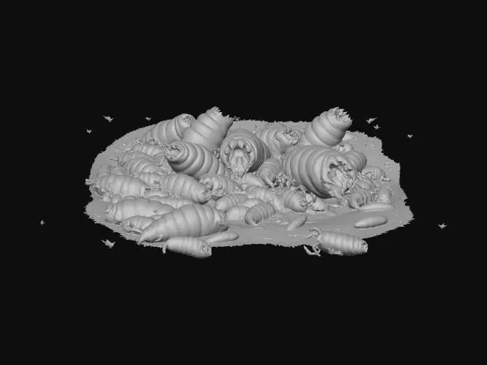 3D model for Maggot Swarm