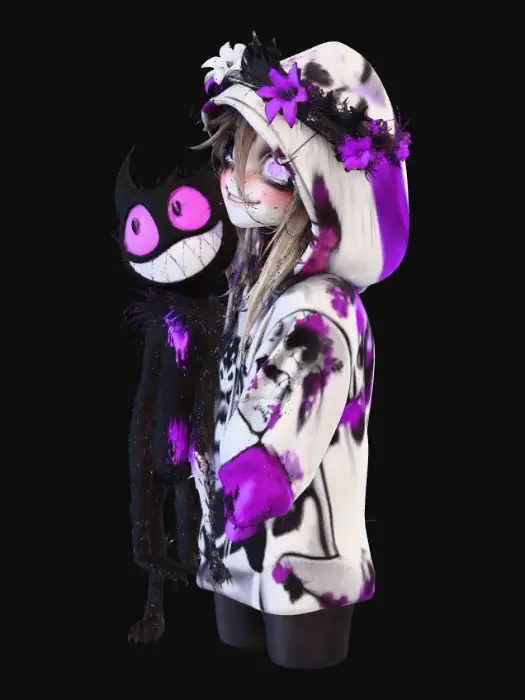 3D model for Violet Nightbound