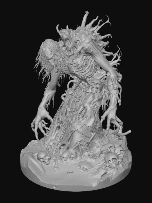 3D model for Leviathan of the Damned