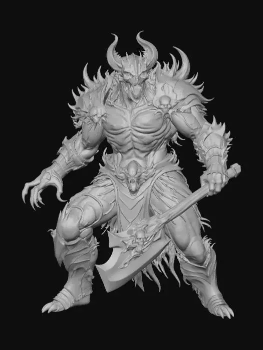 3D model for Emberforge Juggernaut