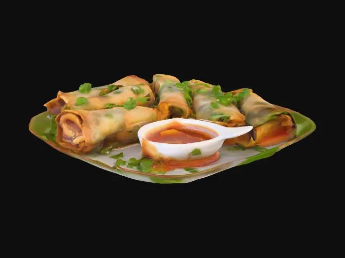 3D model for Spring Rolls Delight