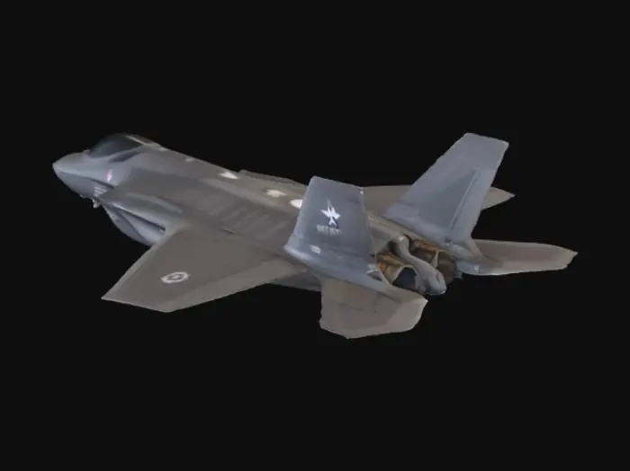3D model for F-35 Lightning II in Flight