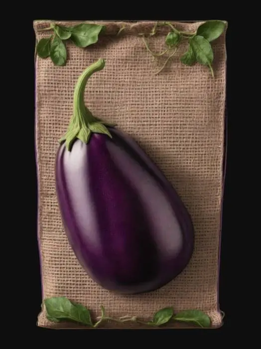 3D model for A 3D seed packet game asset, rectangular with slightly worn edges, made of thick paper with a burlap texture, featuring vibrant green and brown color tones. The packet has a printed label with a stylized seed illustration and bold text reading 'Mystic Seeds.' The art style is semi-realistic, optimized for game engines like Unity, with clean geometry, 4K resolution textures, and subtle dirt stains for a rustic look. The packet is closed with a folded top, standing upright, ready for use in a farming or adventure game, plain background