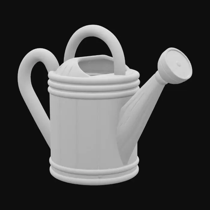 3D model for MainWoodenWateringCan