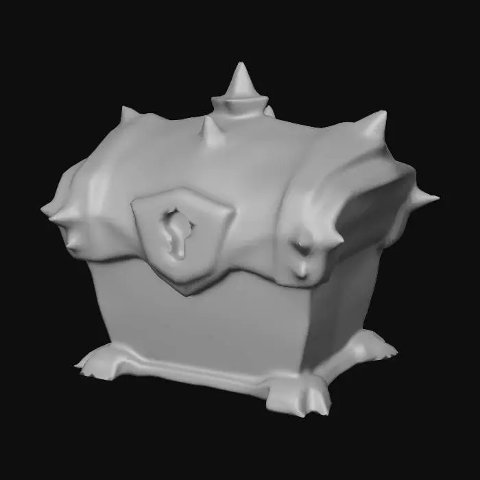 3D model for Spiky Treasure Chest