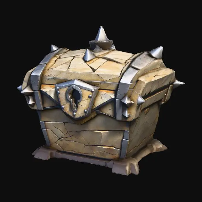 3D model for Spiky Treasure Chest