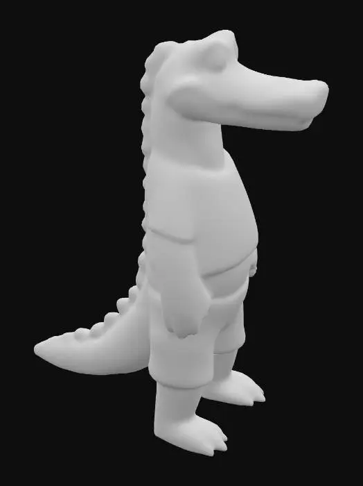 3D model for Alligator Buddy