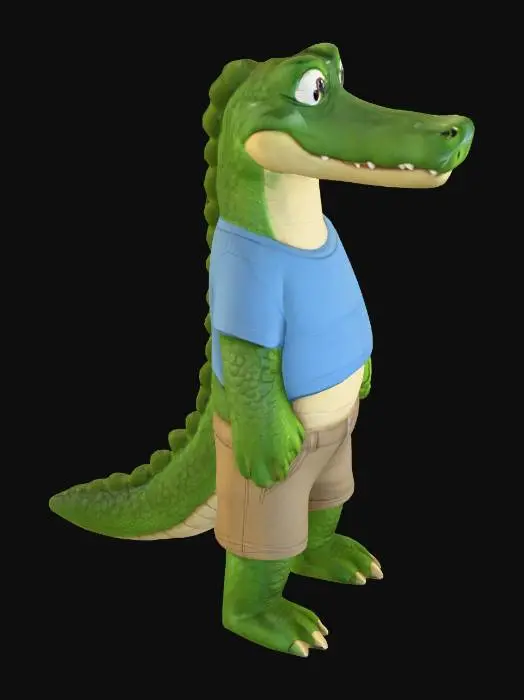 3D model for Alligator Buddy