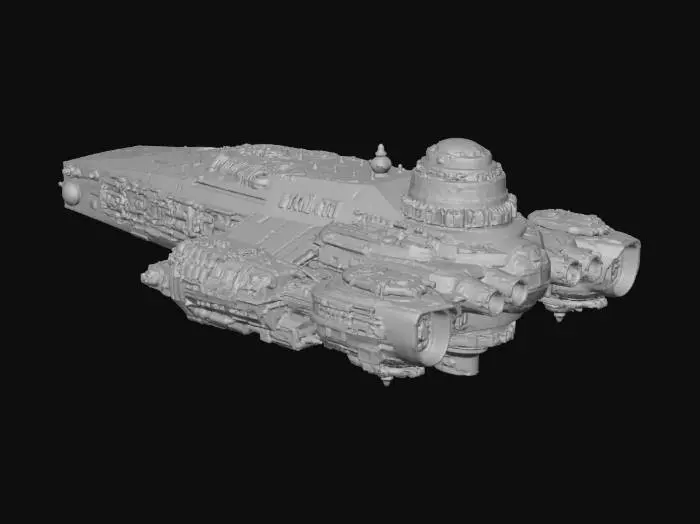3D model for Star Cruiser Midnight