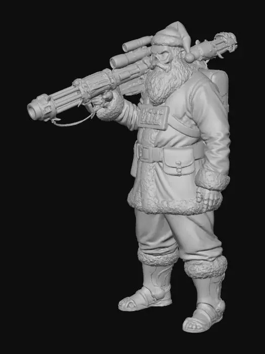3D model for Cyber Santa Apocalypse