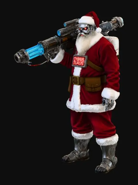 3D model for Cyber Santa Apocalypse