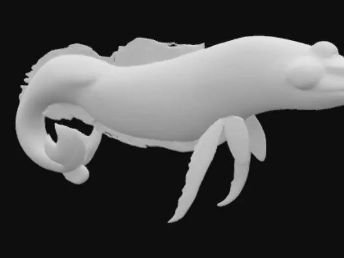 3D model for illuminating jelly eel, glowing, semi-transparent, stunning details, dangerous, clean details highly detailed, ultra realistic, #bioluminescent#