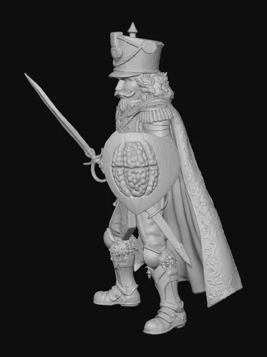 3D model for Nutcracker Warrior, #Christmas2025#